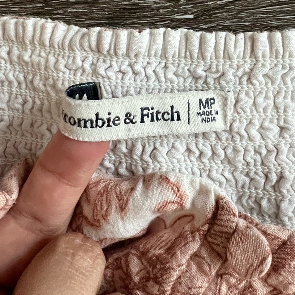 Abercrombie & Fitch pink floral bbdoll dress - Picture 4 of 8